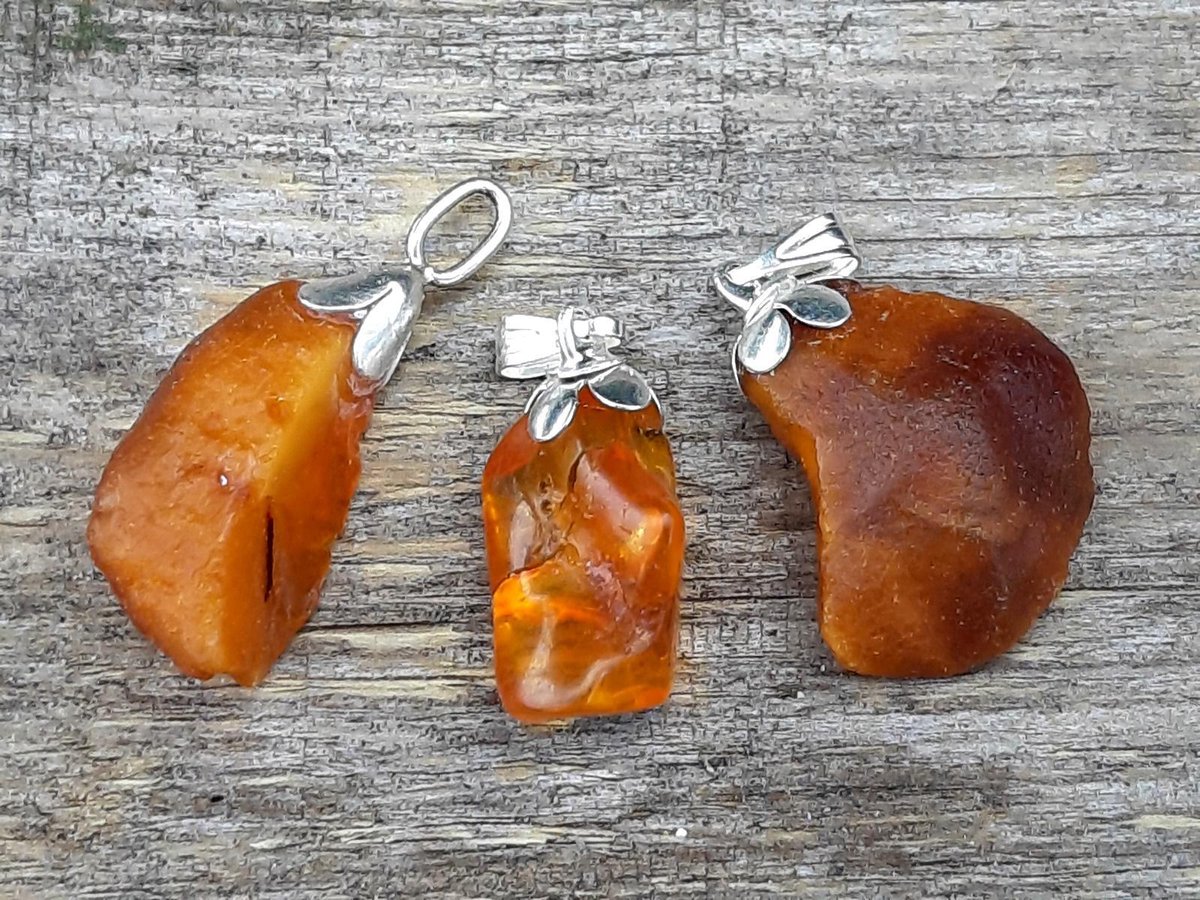 Edelsteen Barnsteen hanger